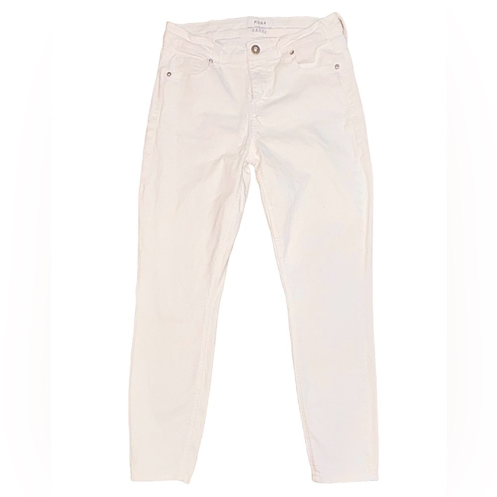 Pistola Jennifer Oslo White High Waisted Skinny Jeans P6822FTN-SLO Size 28
